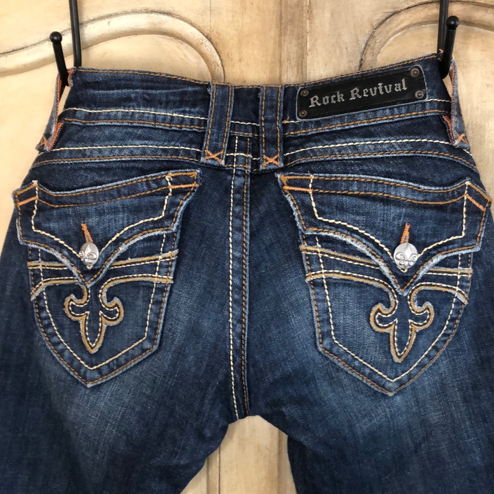Rock Revival Patti Straight Jeans SZ 25